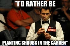 11 reasons why Ronnie O'Sullivan is one of the world's most eccentric sportspeople
