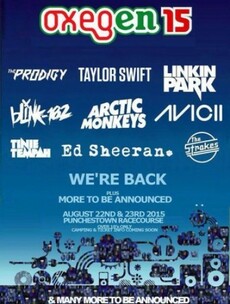 Loads of people were duped by this too good to be true Oxegen 2015 poster