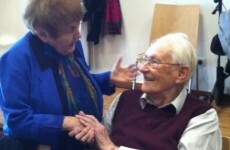 Pictured: The moment a Holocaust survivor shook hands with a former Nazi guard