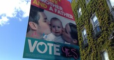 The No campaign's posters keep getting defaced and ripped down