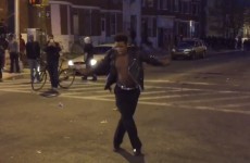 A guy dancing to Michael Jackson during the Baltimore riots is going super viral