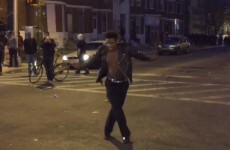 A guy dancing to Michael Jackson during the Baltimore riots is going super viral