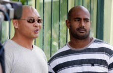 Two Australian drug smugglers executed by firing squad