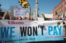 Does UCC have something against water protesters?