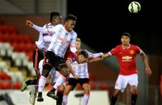 An Ireland U19 tested himself against Robin van Persie and Adnan Januzaj last night