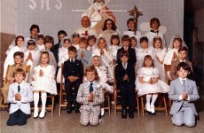 15 signs you're at an Irish First Communion