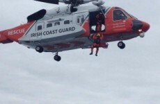 Fisherman airlifted from trawler over 100 miles from Irish coast