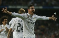 James Rodriguez might retain his FIFA Goal of the Year award after this volley