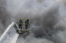 The Ballymount blaze yesterday destroyed charity's materials