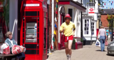 A real life Forrest Gump will finish running the length of Britain today