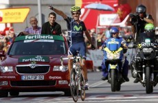 La Vuelta: Roche makes move as Lastras takes the win