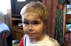 This sassy little girl cut off all her hair so she could be like her dad