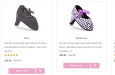 'High heels for babies' are now a depressing reality and people are not happy at all