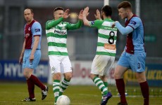Drennan the difference again as Shamrock Rovers go second with narrow win