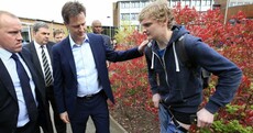 Someone just dropped their trousers in front of Nick Clegg while asking for a selfie