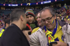 Toulon's owner paid a very classy gesture to Clermont fans after the Champions Cup final