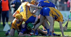 Farewells, shemozzles and scores - 29 of this year’s best hurling league pictures