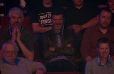 Roy Keane's at the Crucible and Dennis Taylor said Fergie would beat him at snooker