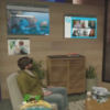 This is what your living room would look like while wearing Microsoft's HoloLens
