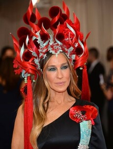 Why were celebrities wearing crazy-looking outfits last night?