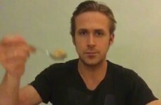 The creator of the Ryan Gosling cereal meme died, so Ryan Gosling finally ate his cereal