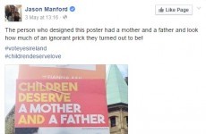 This UK comedian ripped into a No poster and it's going super viral