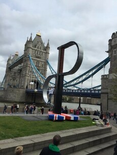 Mayo developer erects statue in London city as a form of protest