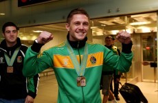 Jason Quigley's mammy was pretty emotional when he returned home unexpectedly last night