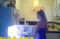 Secret video shows student allegedly spitting into her roommates' food