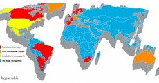 Here's where gay people can get married across the world