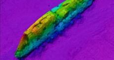 New images show the Lusitania lying on the seabed off the coast of Cork
