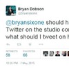 So Bryan Dobson left his Twitter logged on in RTÉ last night…