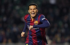 Barcelona's Pedro shows it's not all about MSN with terrific over-head kick