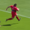 110kg Toulon prop threw out two big hand-offs while sprinting in for this glorious try