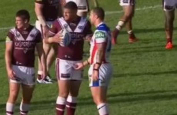 Aussie rugby star laughs off on-field crotch grab, hopes opponent isn't ...