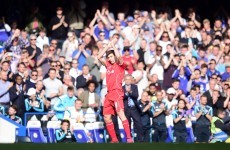 Steven Gerrard got in one last cheeky dig at Chelsea fans before he leaves for LA this summer
