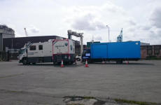 X-ray scanner found cars, electronics and engines hidden in this truck
