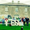 The Father Ted house got a wonderful visit from the Yes campaign