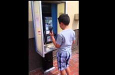 This kid's baffled reaction to a pay phone will make you feel ancient