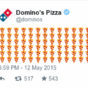 Domino's is letting customers order pizza through Twitter with emojis