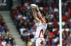 Iain Henderson free to play after 'unwarranted' red card v Munster