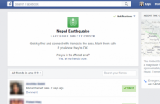 Irish people are jokingly using Facebook's Nepal safety check-in
