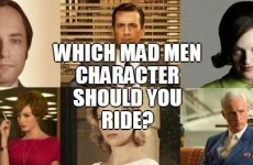 Which Mad Men Character Should You Ride?