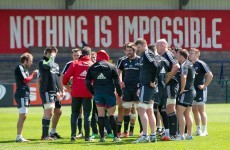 Zebo, O'Mahony and TOD miss out as Munster forced into back row shuffle