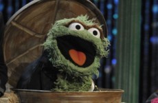 Oscar the Grouch spends his Christmases in Ireland