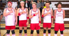 James Corden teaches One Direction the five D's of Dodgeball in hilarious video