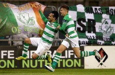 A French defender struck twice as the Hoops got the better of Longford