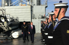 These Irish seamen are setting sail for the Mediterranean today