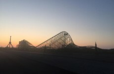 The Tayto Park rollercoaster, what a sight to behold