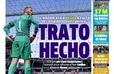 'Done Deal' - Spain's biggest newspaper says De Gea is off to Real Madrid